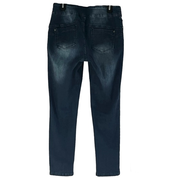 Peck & Peck Curve Perfect Pull-on Stretch Denim Jeans Perfect Condition NWOT - Picture 7 of 12